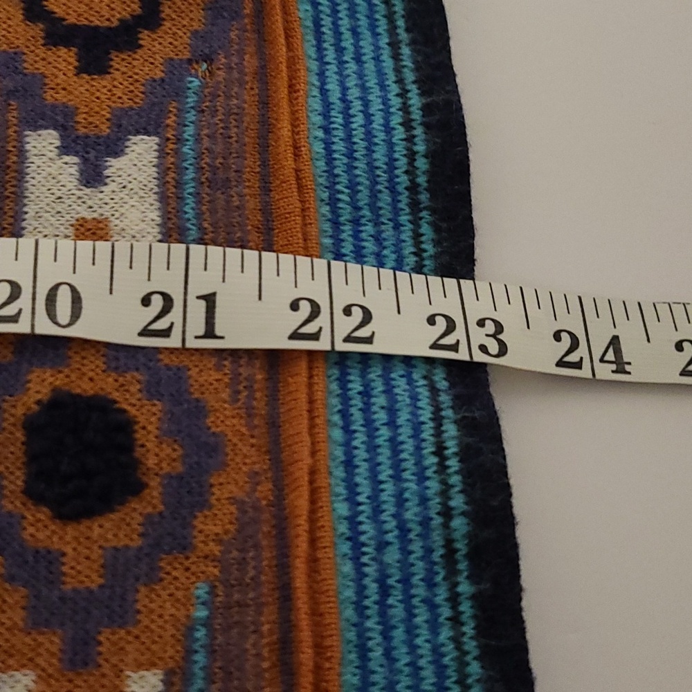 ANTHROPOLOGIE ''HWR'' LLAMA WOOL ALPACA BLEND KNIT SKIRT MULTICOLOR-BOHO-LARGE - Picture 11 of 11